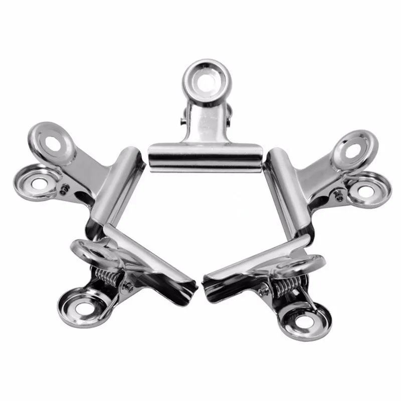 Affordable 10 Pcs Silver Tone  - огляд і ціна Binder Clip Assorted