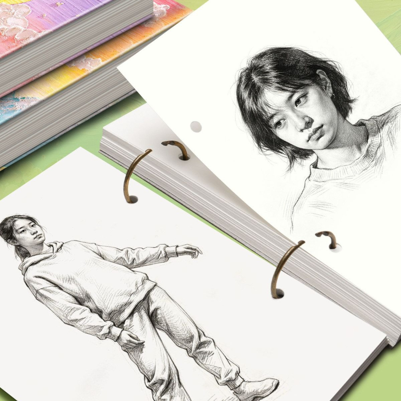 A5 Loose Leaf Sketchbook 60 Sh - огляд і ціна Art Sketchbook Ring