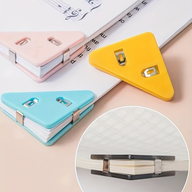 22pcs Clear Triangle Clip Set  - огляд і ціна Binder Clip Assorted