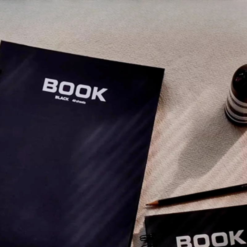 A4 Black Card Sketchbook Doubl - огляд і ціна Art Sketchbook Ring