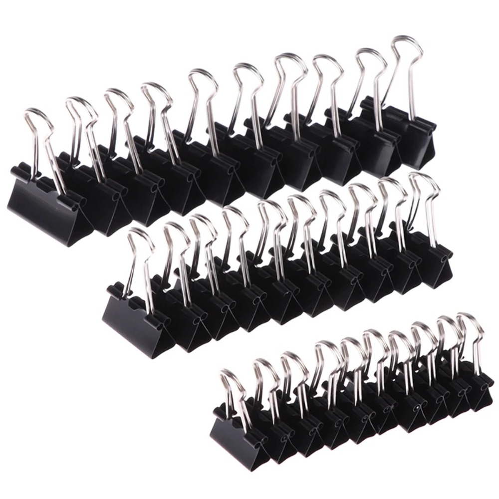 10pcs Metal Binder Clips 19mm  - огляд і ціна Binder Clip Assorted