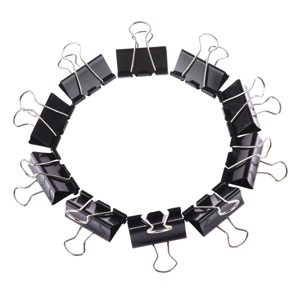 10pcs Metal Binder Clips 19mm  - огляд і ціна Binder Clip Assorted