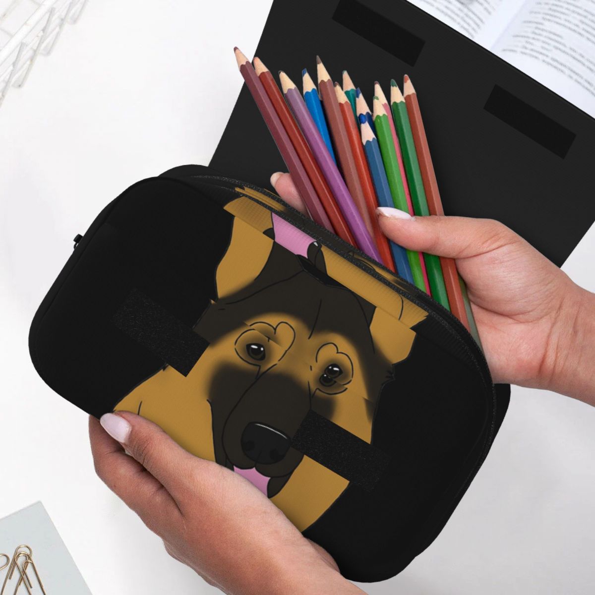 German Shepherd Dog - Black An - огляд і ціна Tan Stationery & Office Supply